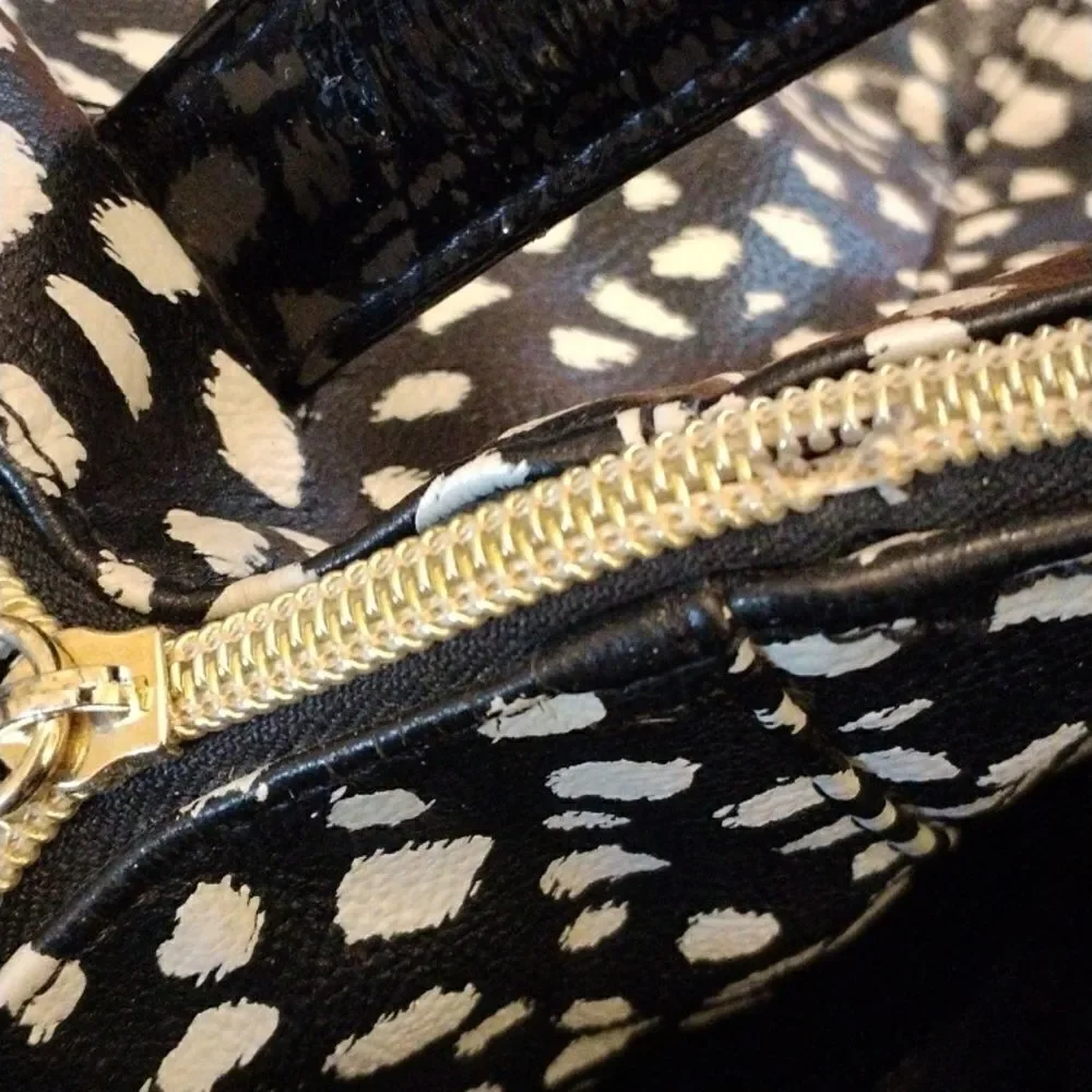 Betsey Johnson Spotted Satchel